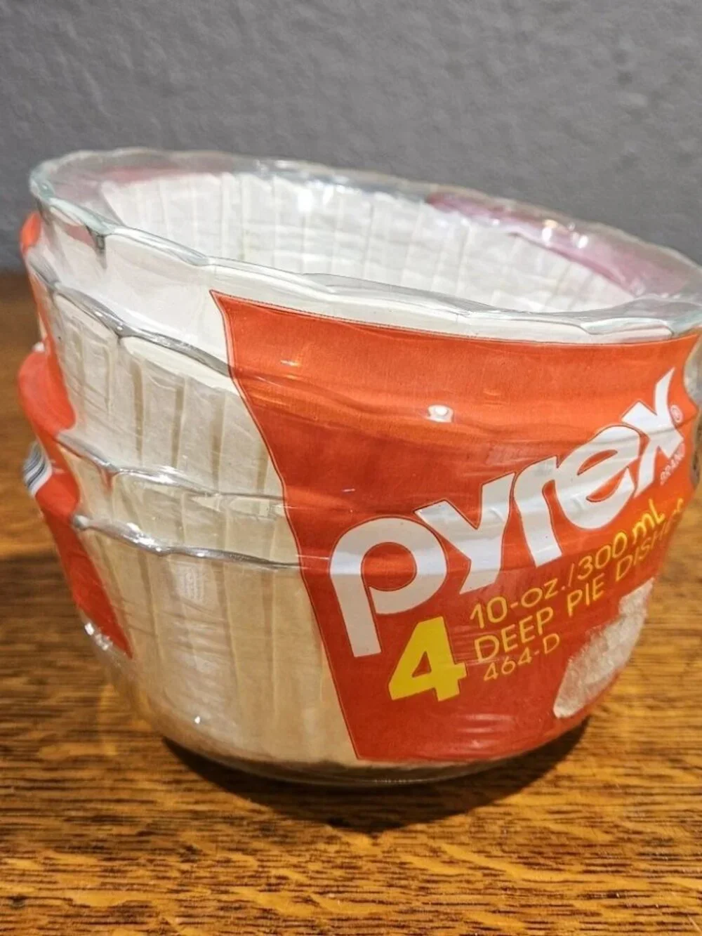 Pyrex Deep Pie Dishes Set Of 4 Vintage